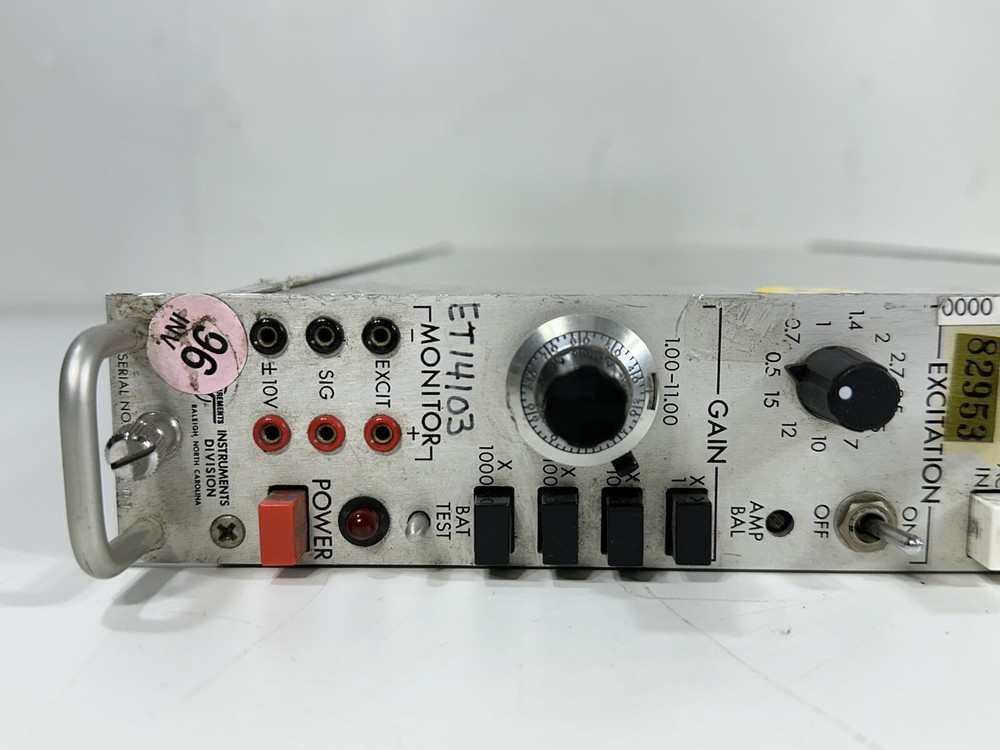 UNTESTED Vishay Measurements Group 2310 Signal Conditioning Amplifier Module ~ 2