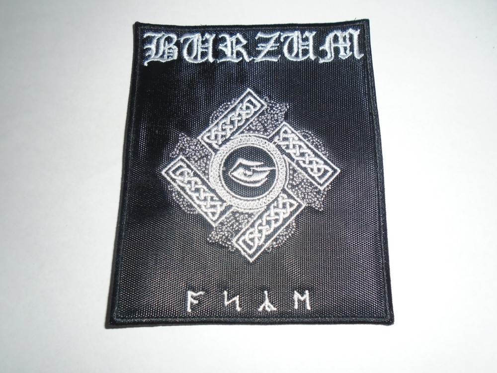 BVRZUM BLACK METAL EMBROIDERED PATCH