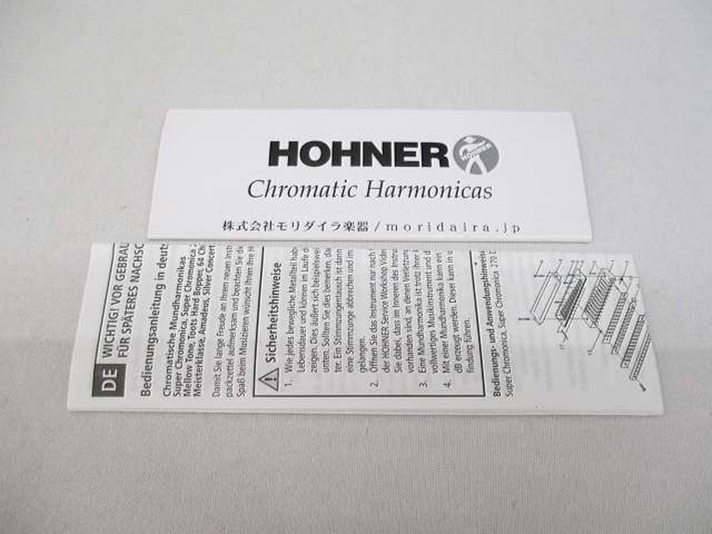 Chromatic Harmonica Model SUPER CHROMONICA 270 HOHNER