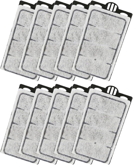 Moonorange 10 Pack Aquarium Filter Replacement Plates Turtle Tank Filter Sponges