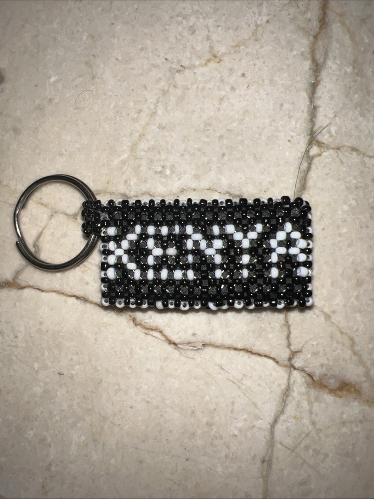 Beaded Kenya Keychain