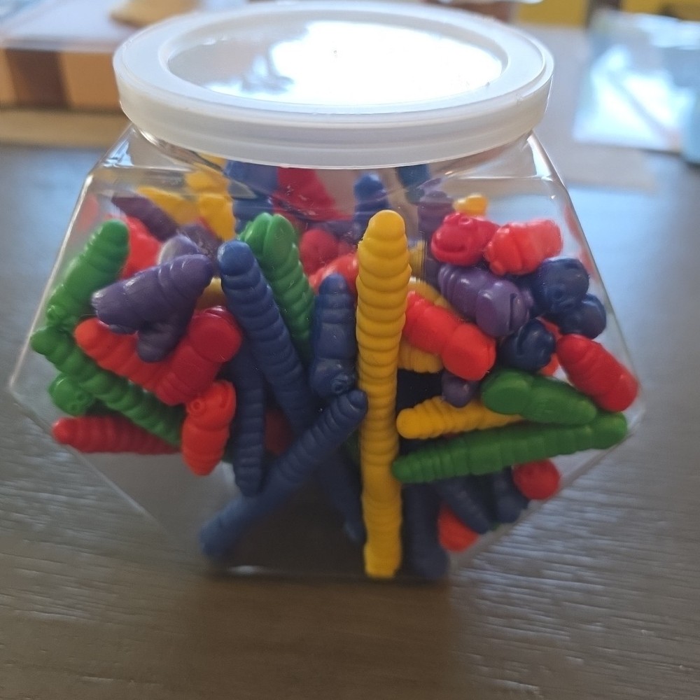 Learning Resources Measuring Worms - Skill Learning: Measurement 72 Pieces