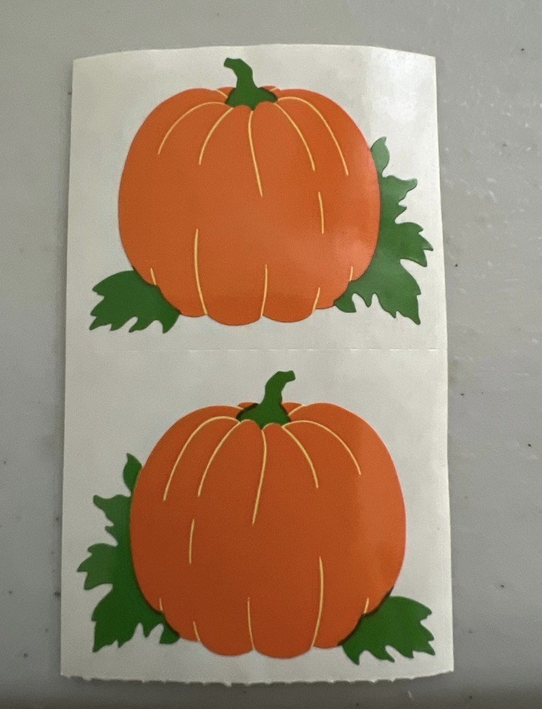 Mrs. Grossman’s Stickers Fall Pumpkins 1/2 Sheet