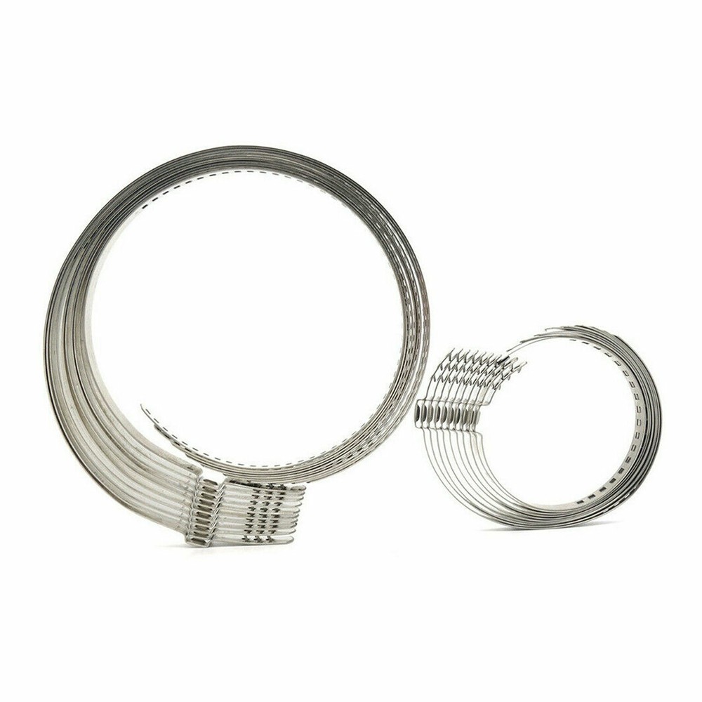 20 Pcs Universal Adjustable Axle CV Joint Boot Crimp Clamps Large + Small Kit US