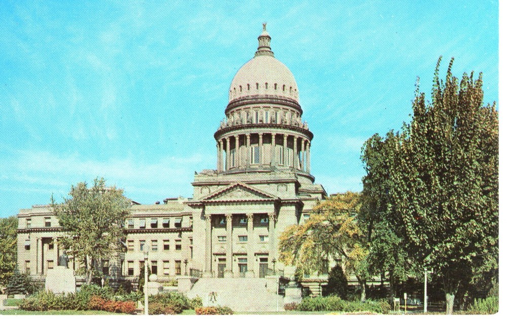 STATE CAPITOL BUILDING, BOISE, ID - PC4347