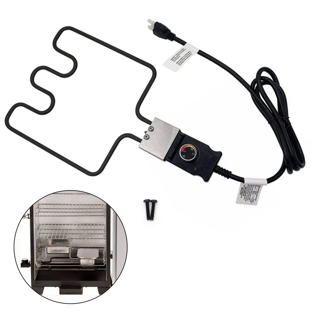 1500W Electric Smoker With Controller & Grill Heating Element Replacement Part