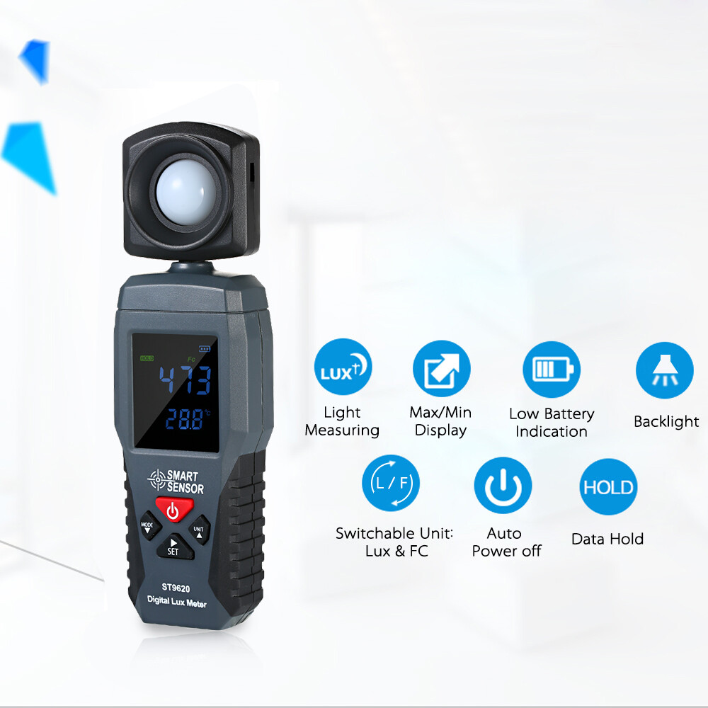 Digital Meter LCD Display Meter 1-200000 ST9620 U4V9