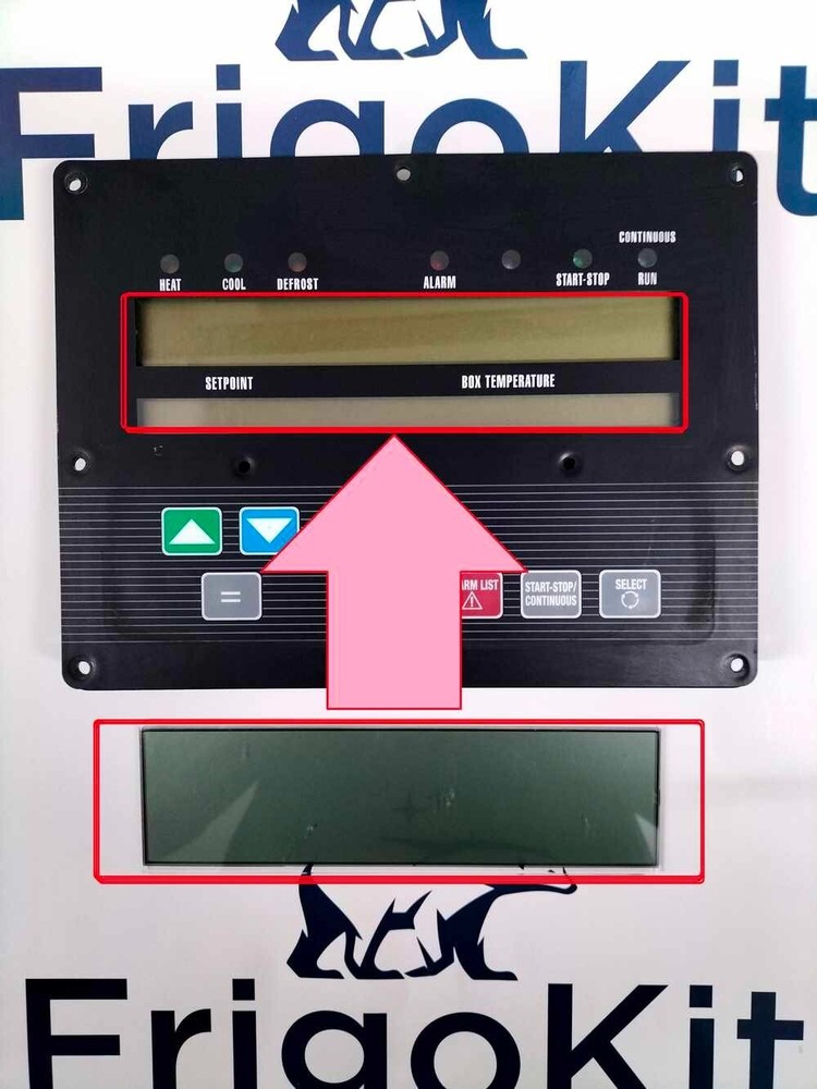 TRP 91-00312-02 LCD DISPLAY for Carrier Transicold VECTOR control panel