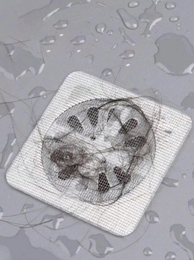 3PCS Silicone Drain Strainers Hair Stopper Odor Prevention Covers - NEW