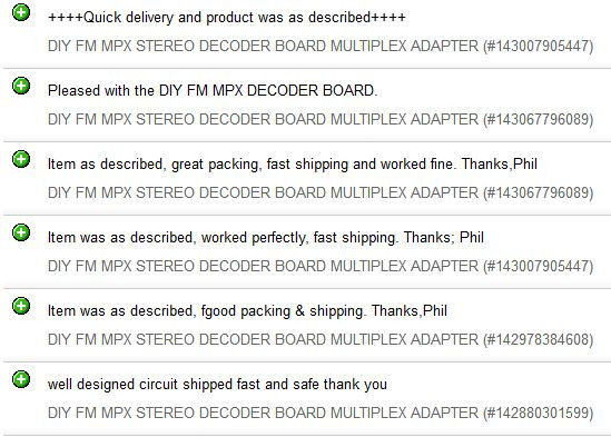 FM Stereo Decoder MPX DIY Board Vintage Tuner Upgrade