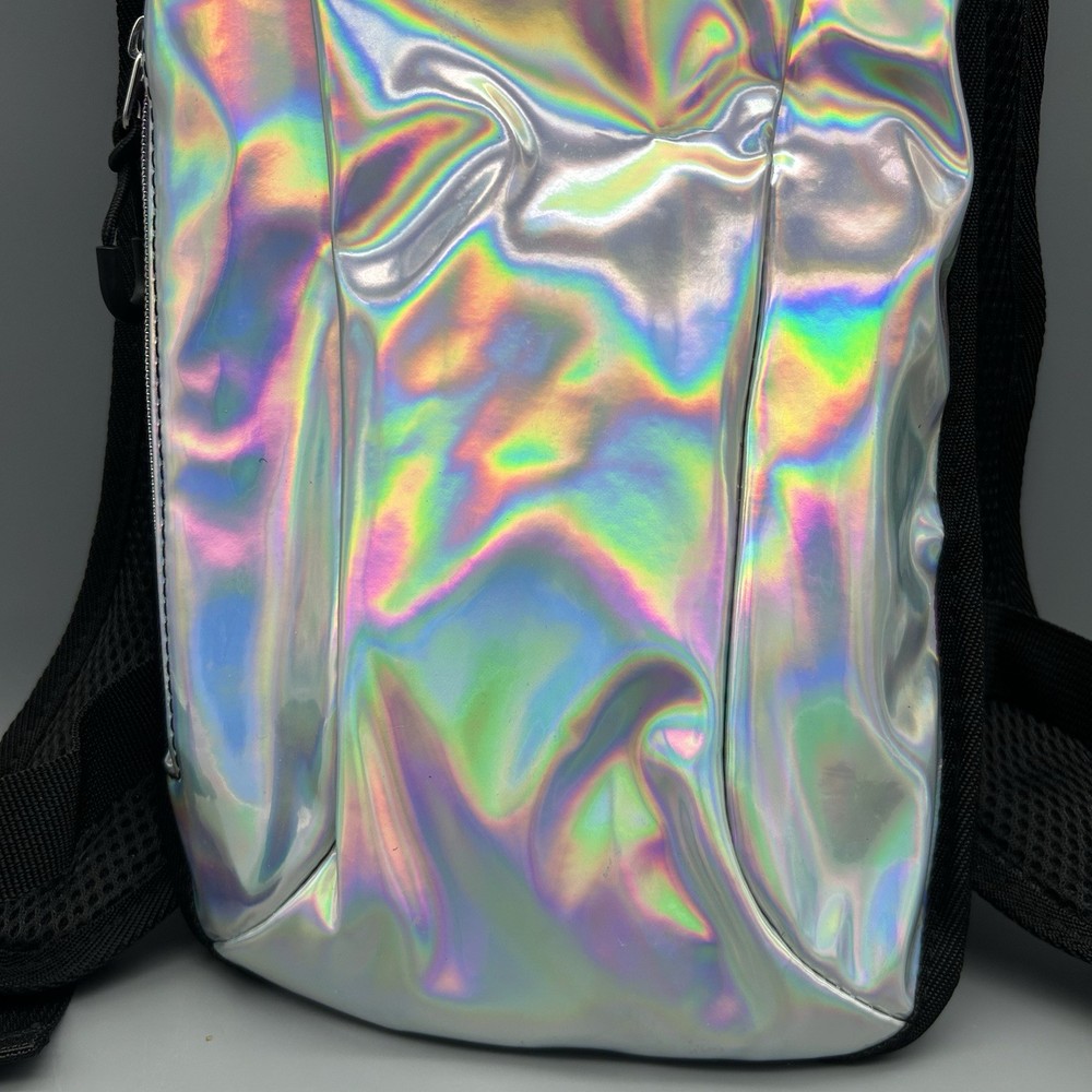 Sojourner Hydration Backpack Holographic Silver Reflective 2L Bladder Run Hiking