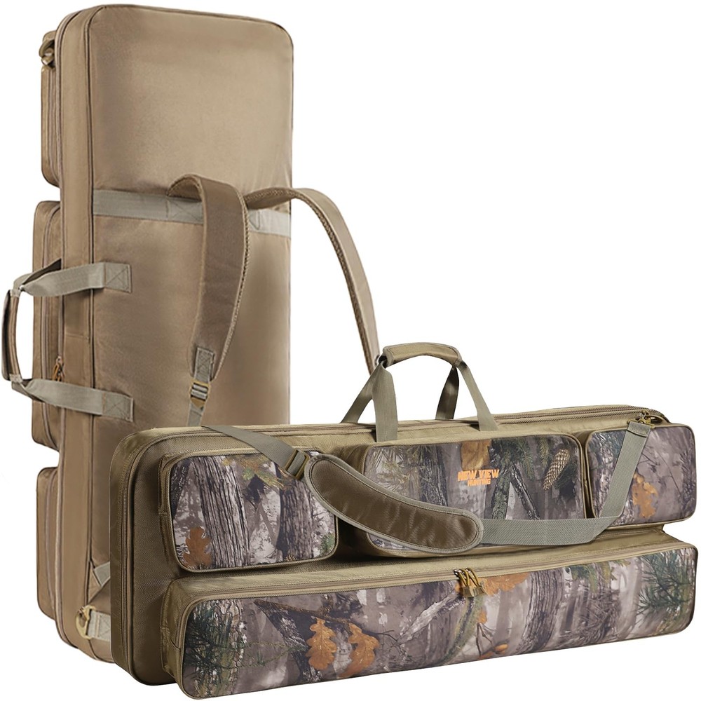 Compound Bow Case Soft Padded Archery Bag Large Accessory Storage