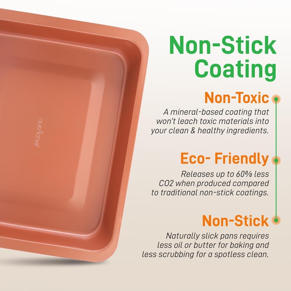 Nutrichef Bakeware Roasting Pan Replacement Part - Used for NCBSCC54