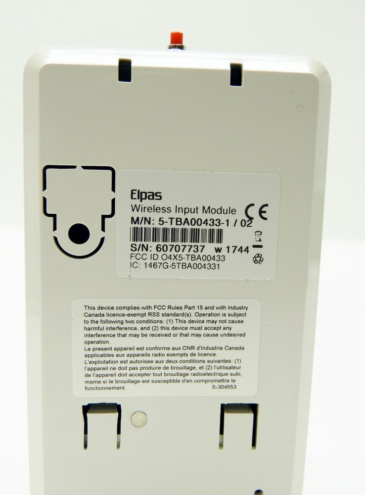 Elpas 5-TBA00433-1 / 02 Wireless Input Module, LF Enabled Version