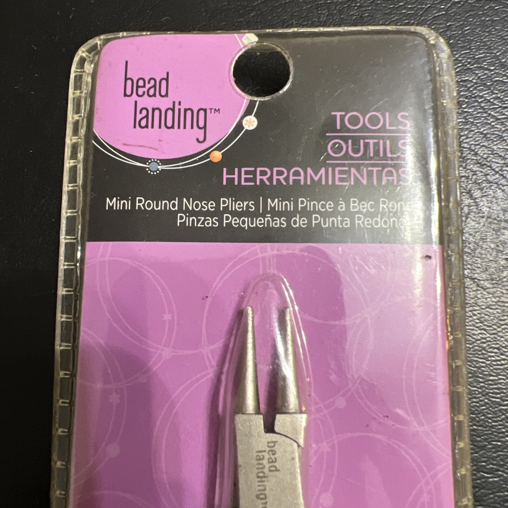 Bead Landing Tools Mini Round Nose Pliers 1pc New in Package