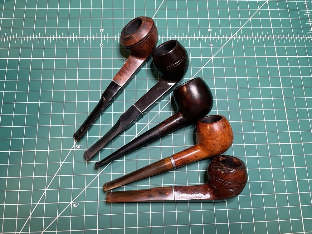 Tobacco Pipe Lot (6 Pipes Total)
