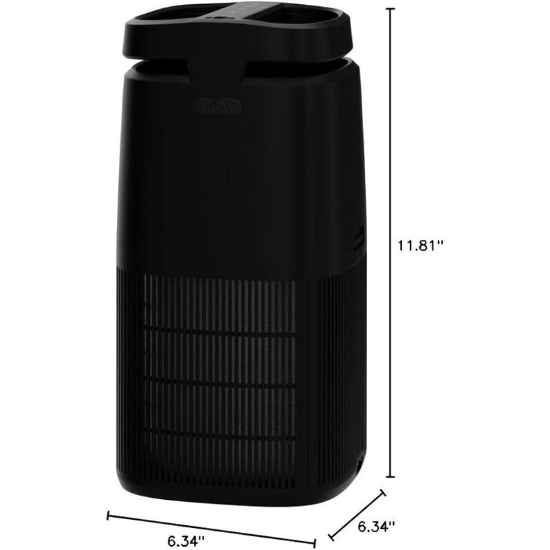 4-in-1 Air Purifier HEPA Filter Ionizer UV Light Essential Oil Diffuser Timer US