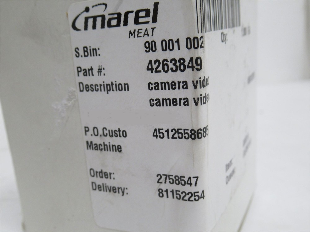 241454 Old-Stock; Marel 4263849 Video Camera Module