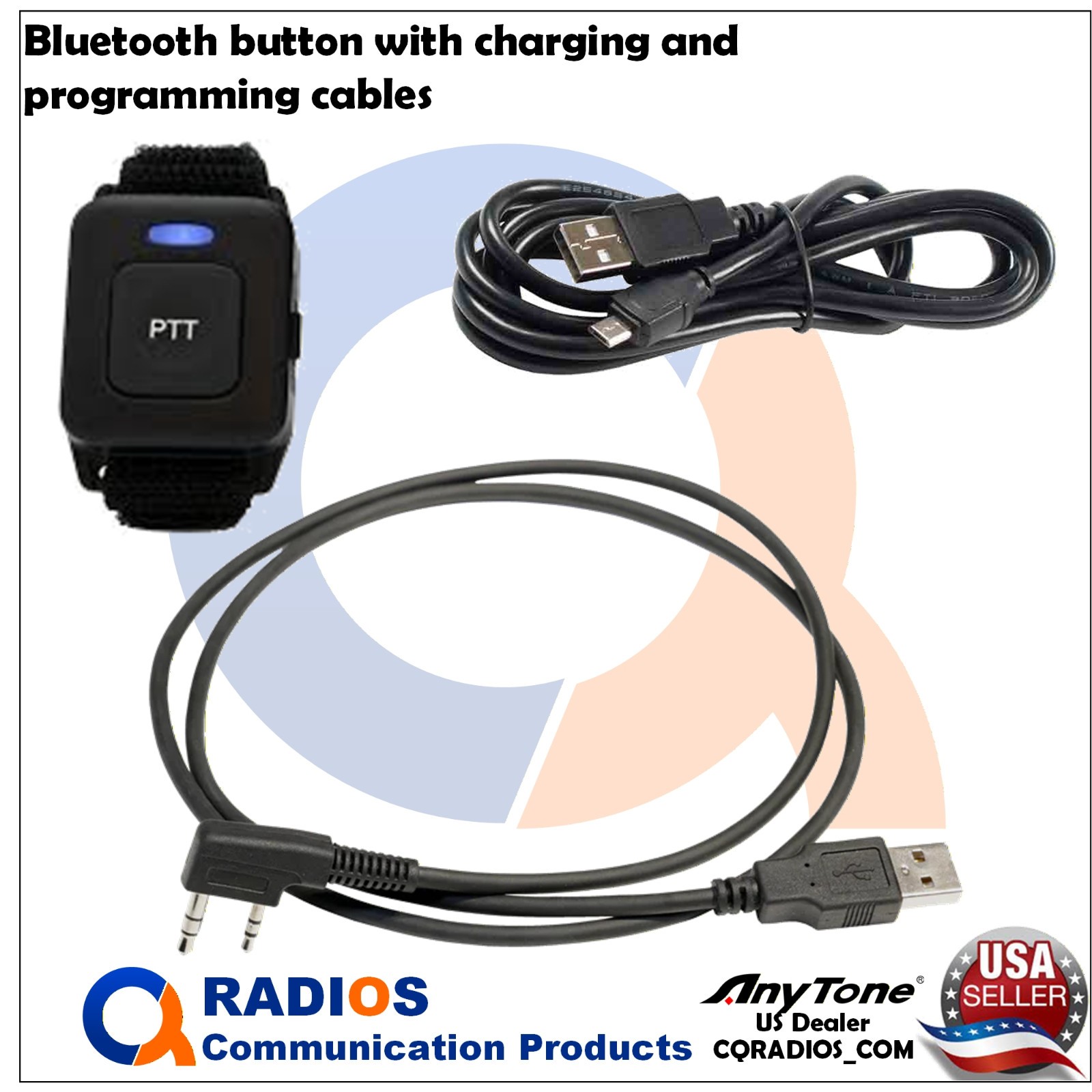 AnyTone AT-D890UV GPS DMR Analog UHF VHF Radio FREE Accessories ATD890UV