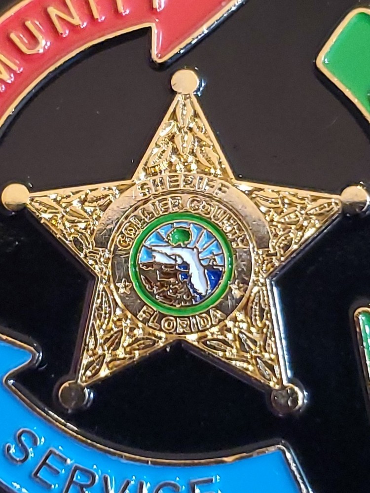 RARE Collier County Sheriff's Office Challenge Coin