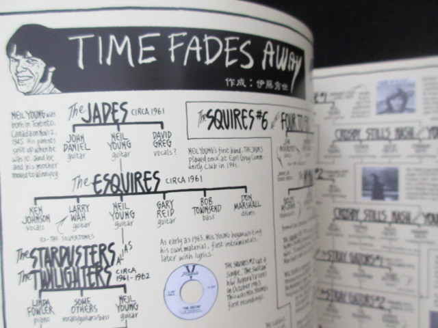 Neil Young 1989 Japan Tour Book Concert Program CSNY Buffalo Springfield Lost Do