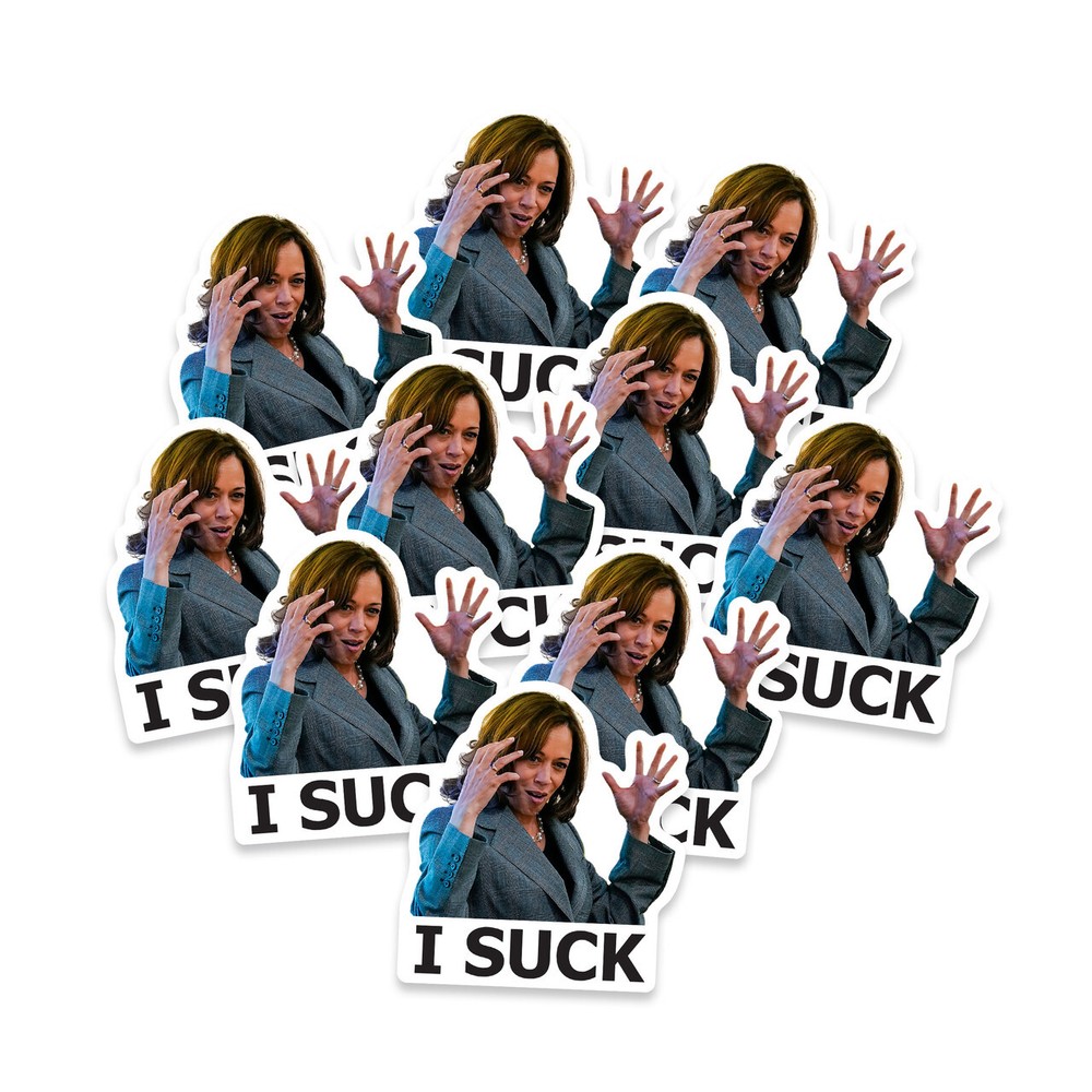 Kamala Harris I Suck Sticker