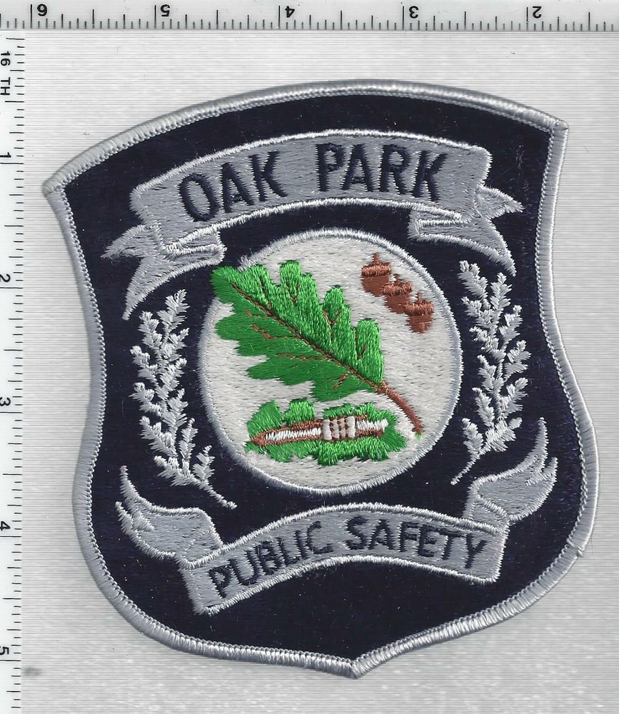 Oak Park Police (Michigan) 3rd Issue Shoulder Patch