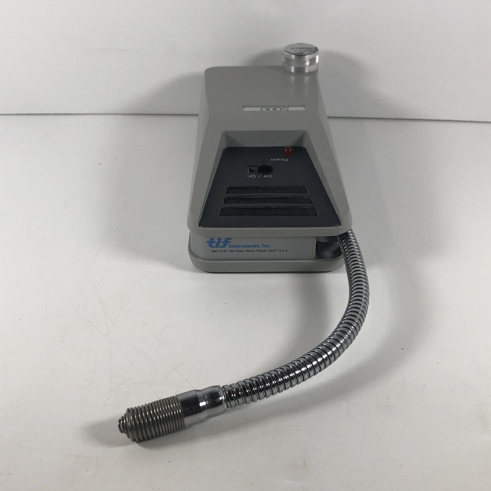 Tif 5000 Automatic Halogen Leak Detector With Case & Manual & Box Nos