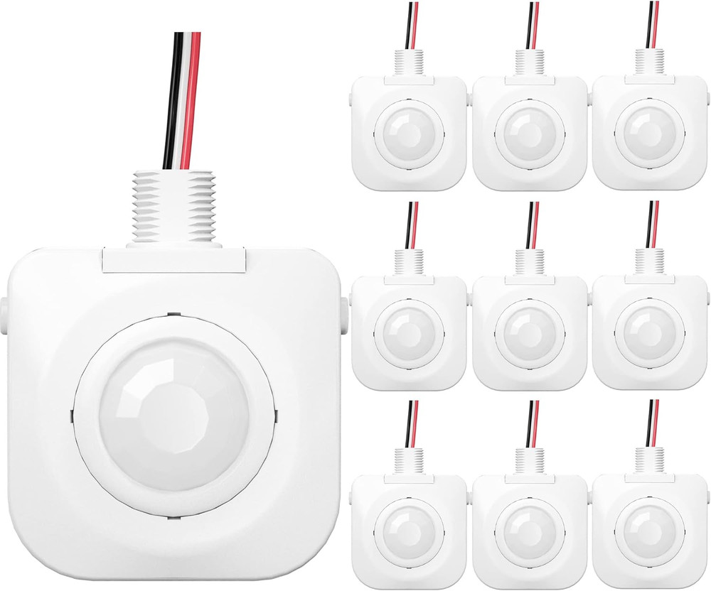 Ceiling Occupancy Motion Sensor, Passive Infrared Technology, High Bay Fixture M