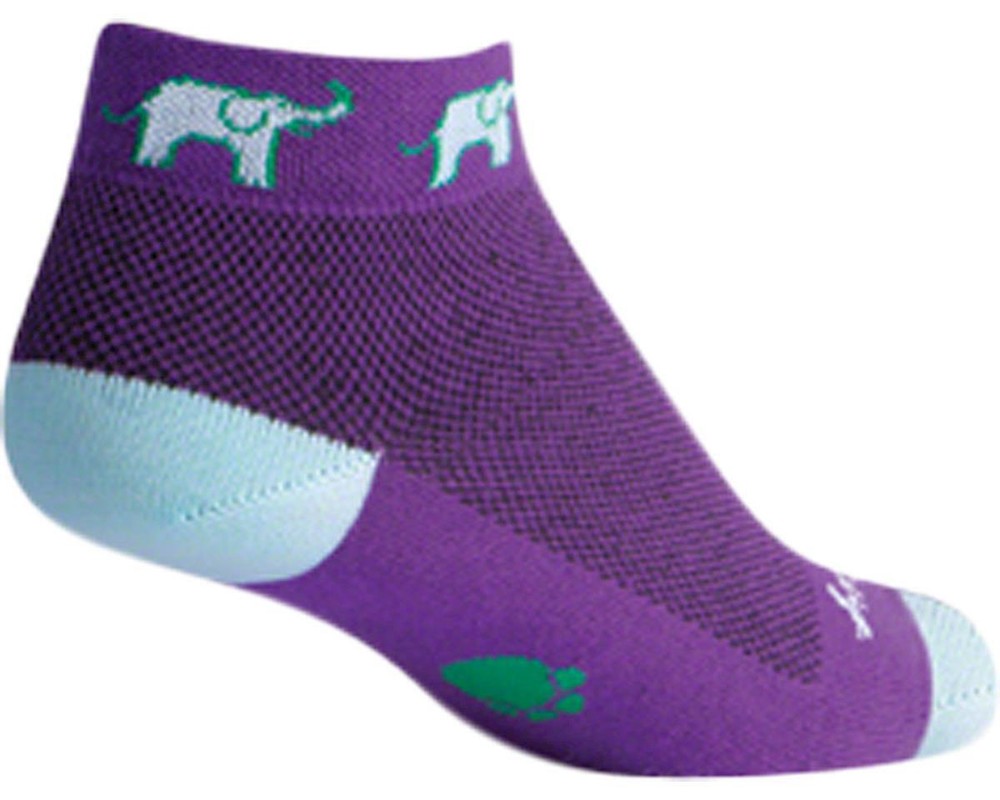 Sockguy Women's 1" Socks (Tusker) (Elephant)