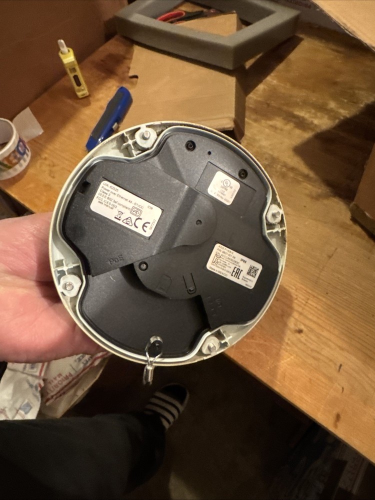 Axis P1428-E Bullet IP Network Security Camera 4K POE (no Jbox) Tested & Working