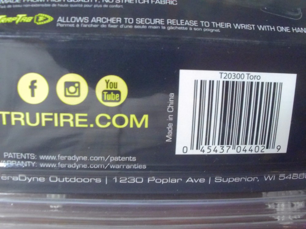TRUFIRE Toro Single Caliper Release-t20300