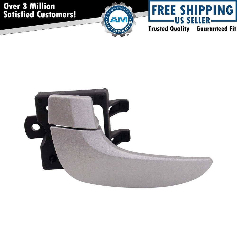 Rear Left Interior Door Handle Silver Gray For 2002-2007 Buick Rendezvous