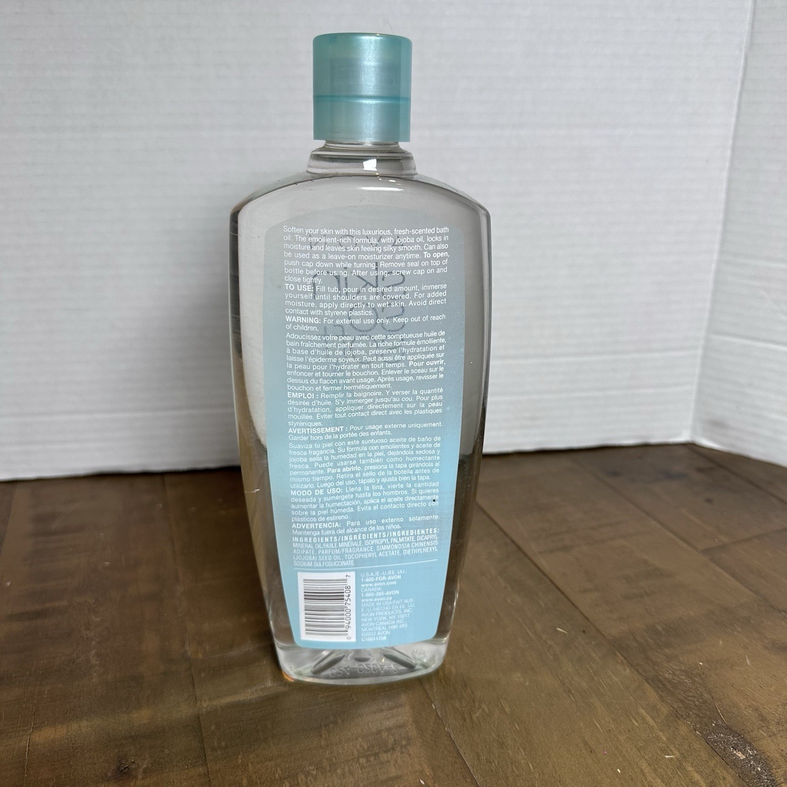 Avon Skin So Soft Bath Oil Original +jojoba 709ml 24 fl oz. New. Sealed