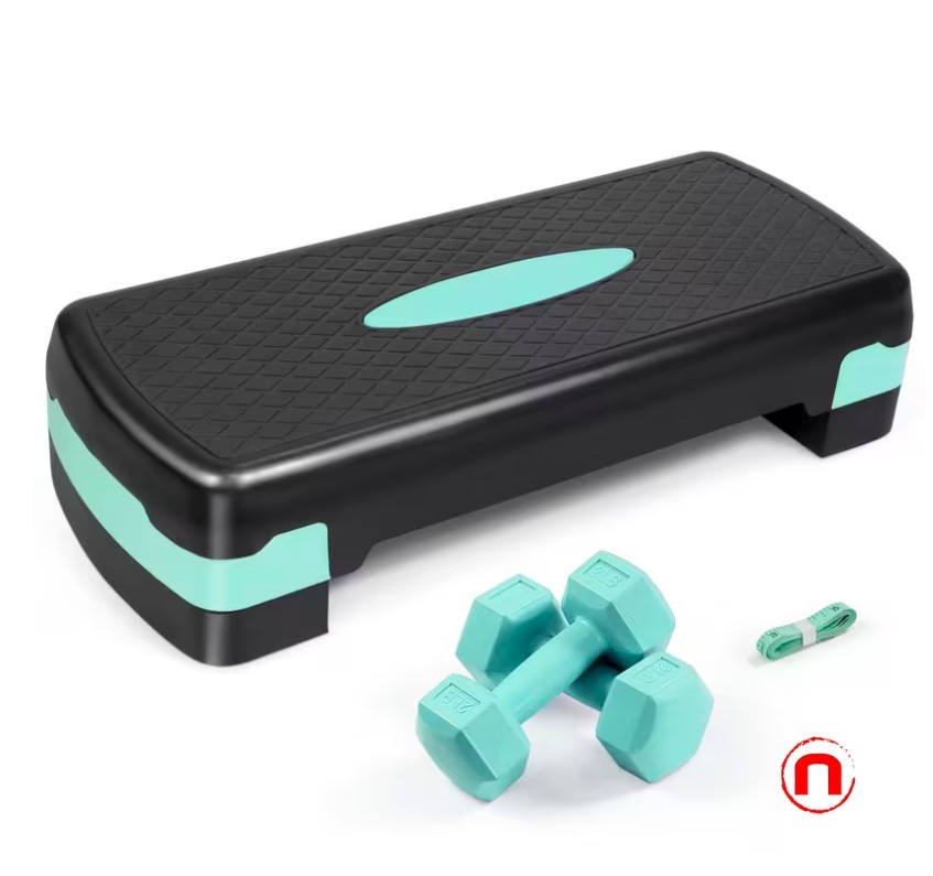 💪 Adjustable Aerobic Stepper Set
