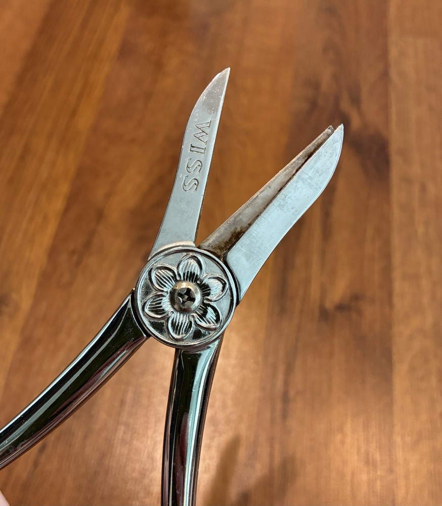 Wiss Flower Shears With Box Vintage