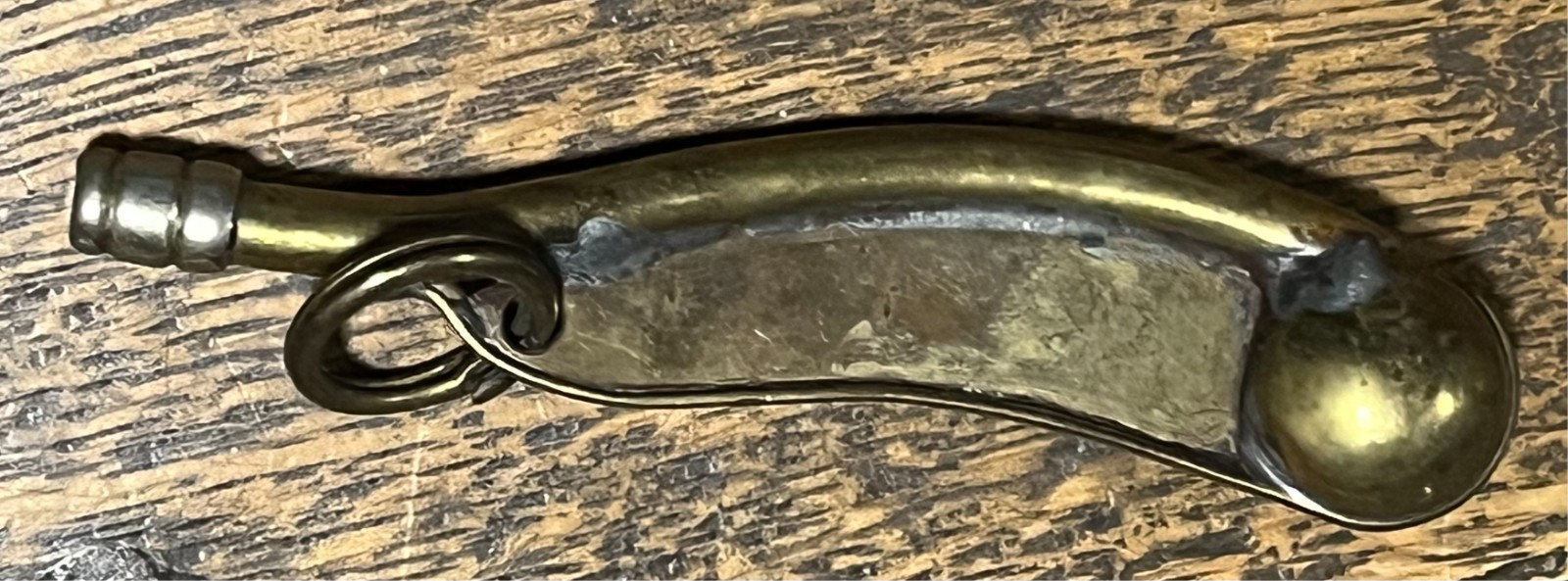 Vintage 100mm Boatswain Whistle Bosun Call Pipe Unusual Design Non Standard