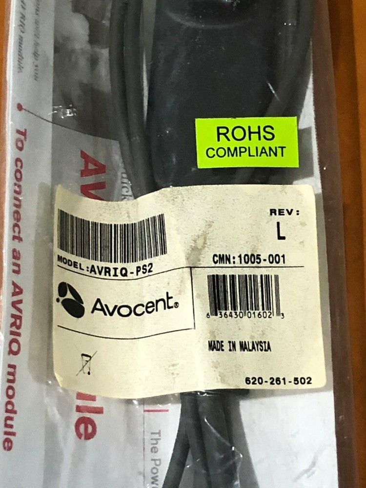 New Avocent 520-306-507 AVRIQ-PS2 Module KVM Switch Interface IP Adapter Cable