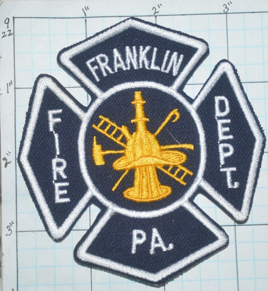 PENNSYLVANIA, FRANKLIN FIRE DEPT PATCH