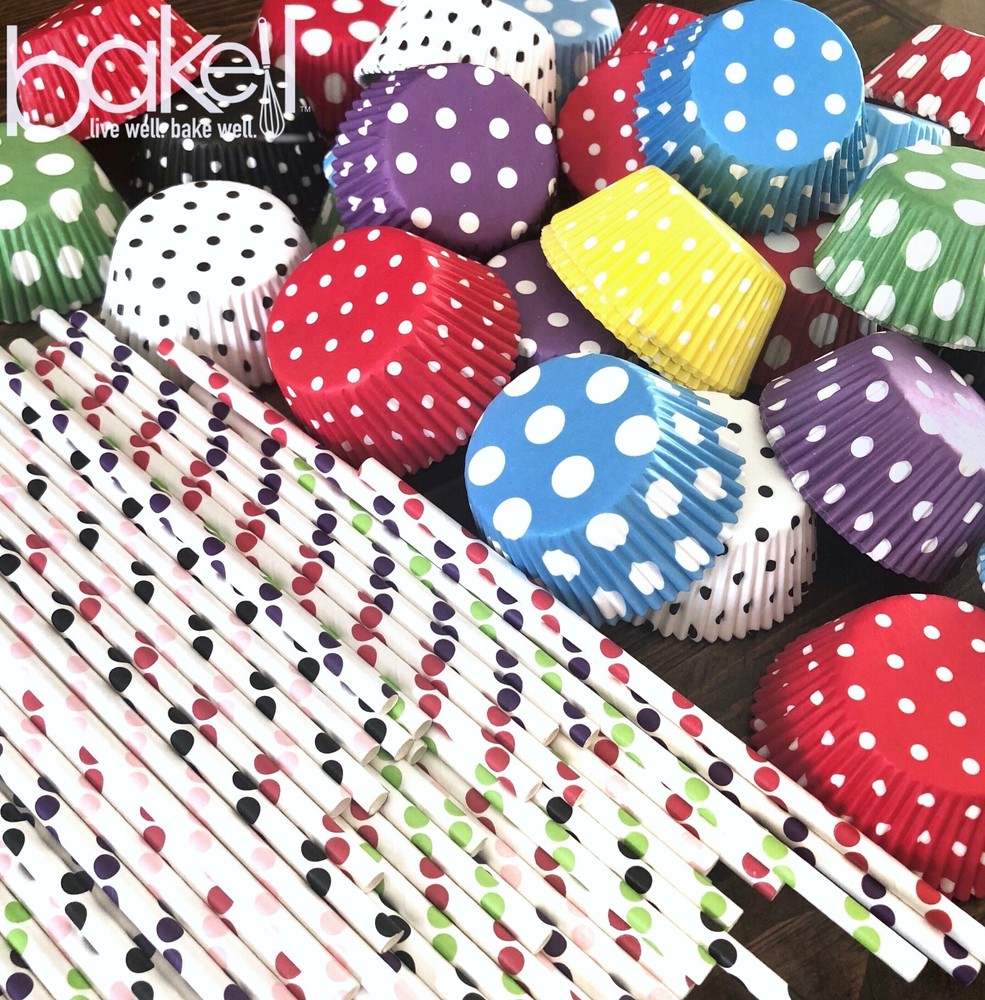 Light Pink Checkered Cake Pop Straws | Bakell®
