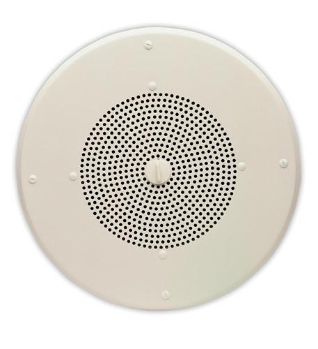 Valcom V-1060A 8in Talkback Ceiling Speaker Built in Amplifier Flush Mounted