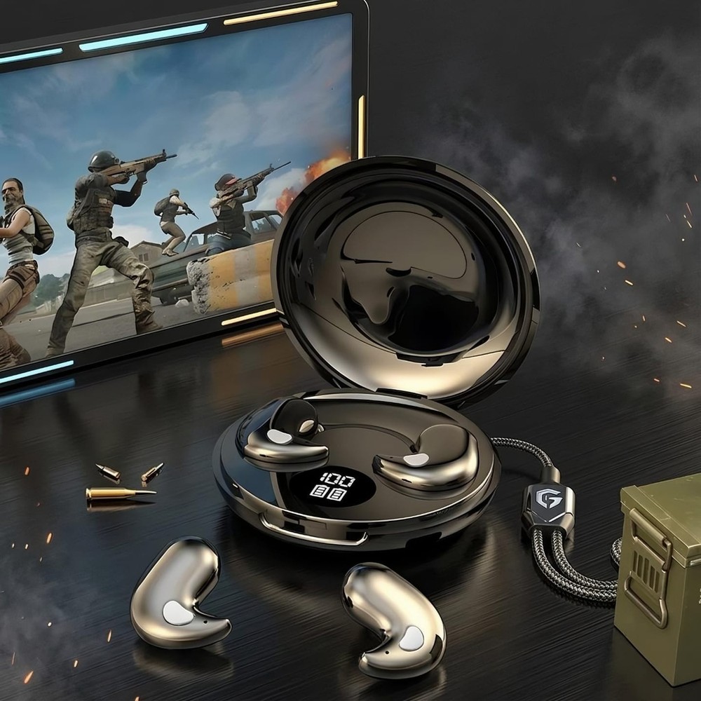 Wireless Sleep Earbuds Bluetooth 5.3 Ultra Thin Comfortable Noise Reduction IPX6