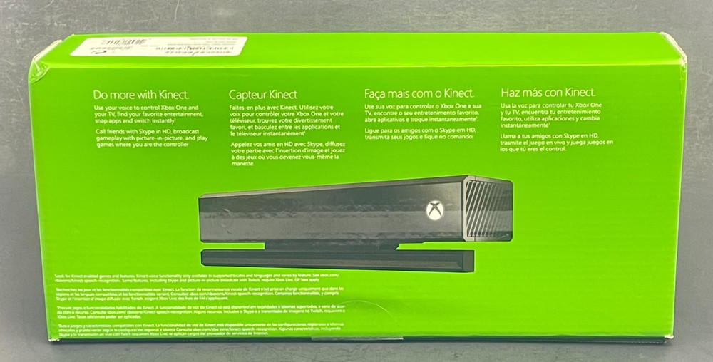 NEW Microsoft Xbox One Kinect Motion Sensor Black SEALED
