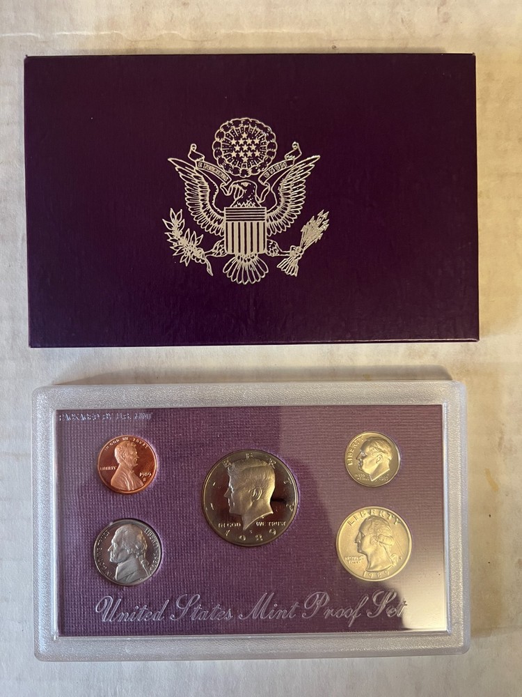 1989 US Coin Set Proof with S Mark
