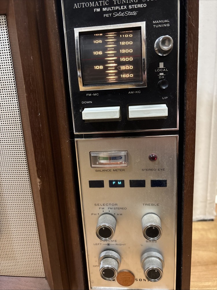 Vtg Panasonic RE-787 Auto Tuning System FM Multiplex Stereo Solid State