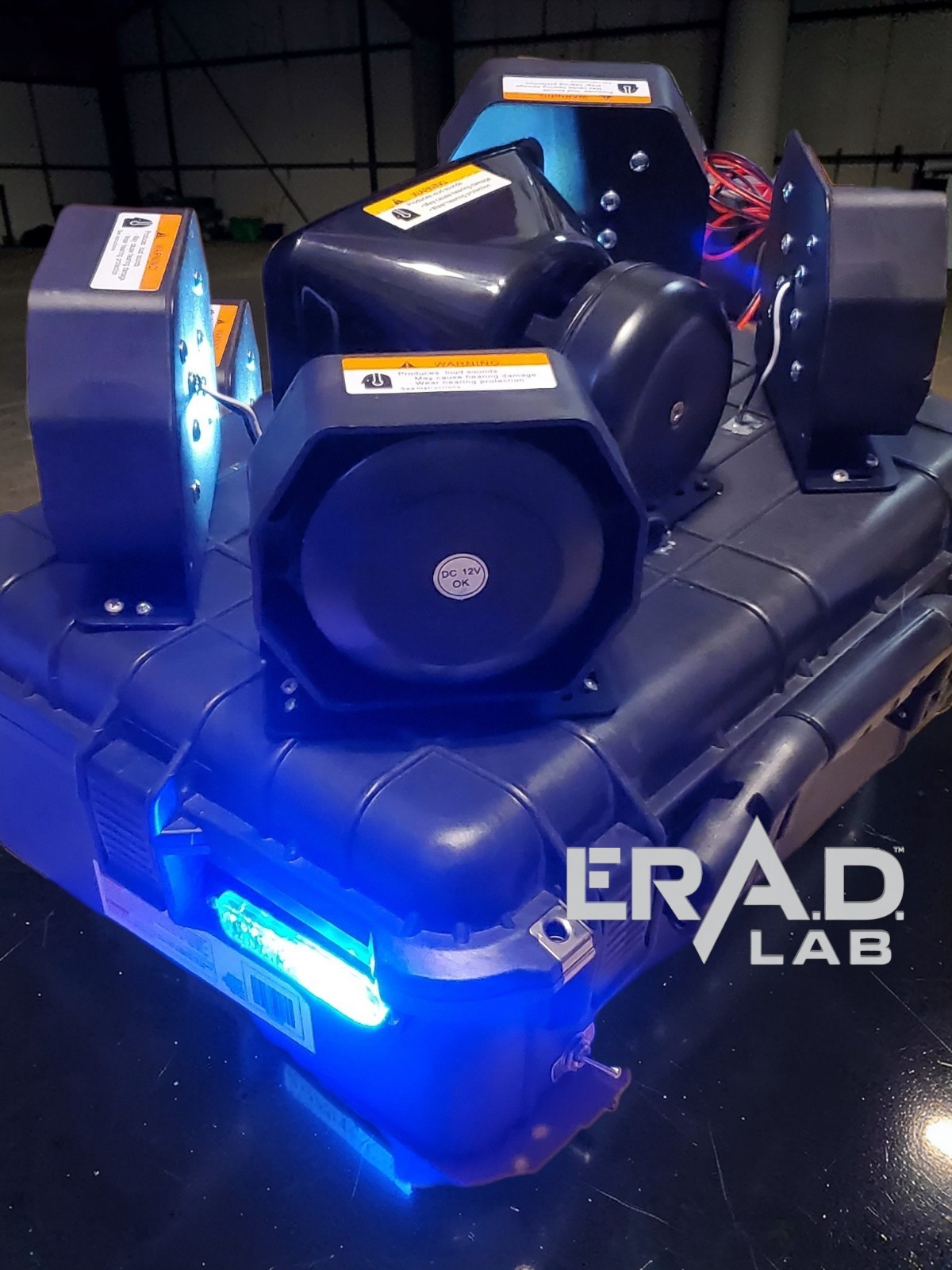 600w 12v ERAD Version2.0 CROWD CONTROL Personal Safety LE Custom W AUDIO