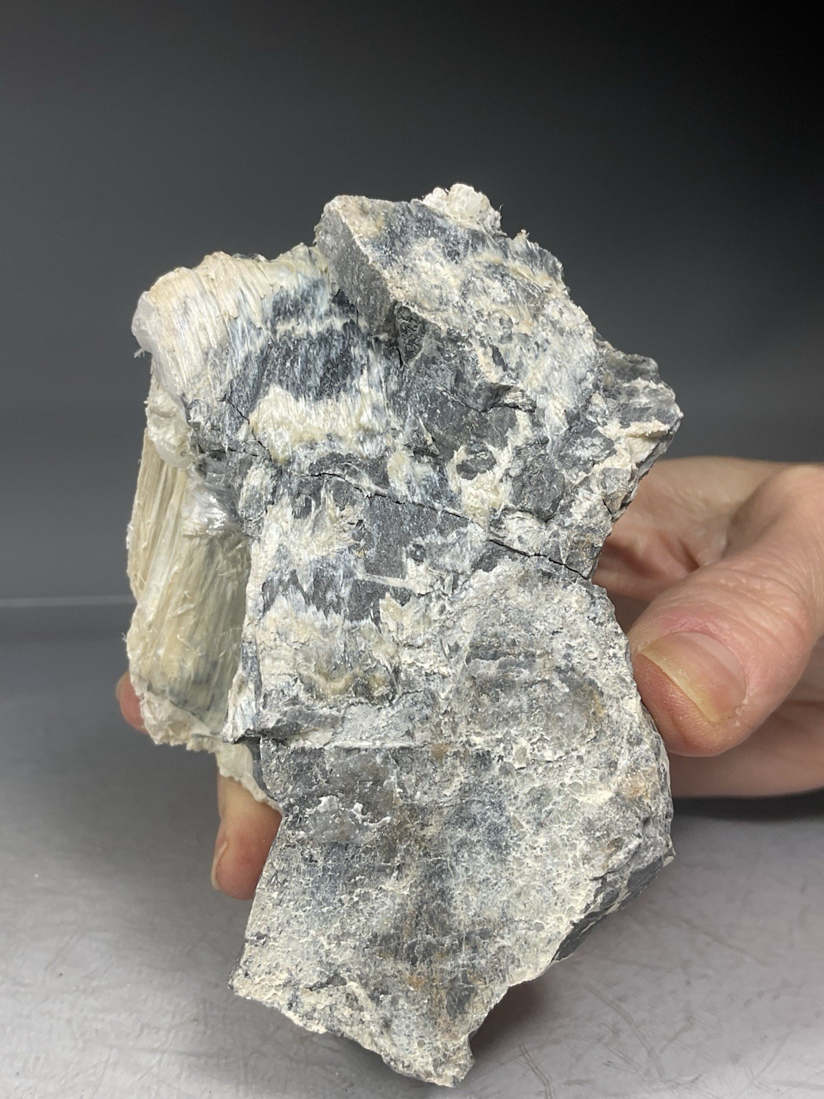 SS Rocks- "Fibrous" Sepiolite (Les Encanades Cave, Queralbs, Girona, Spain) 333g