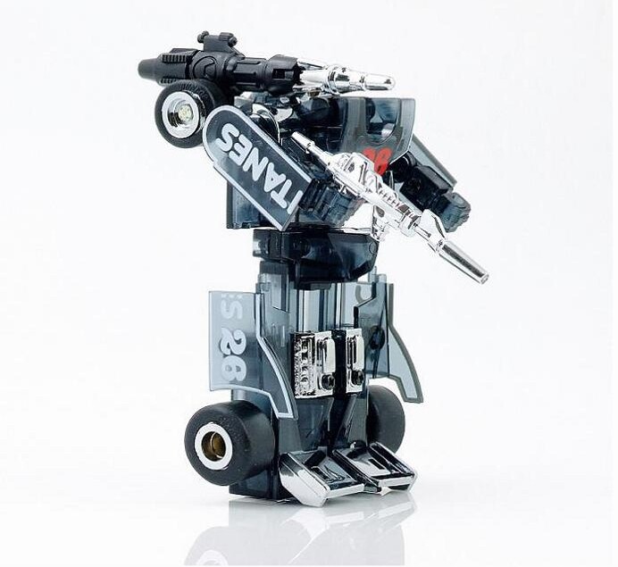 New arrival Transformers G1 Clear Black Mirage reissue Mint Gift