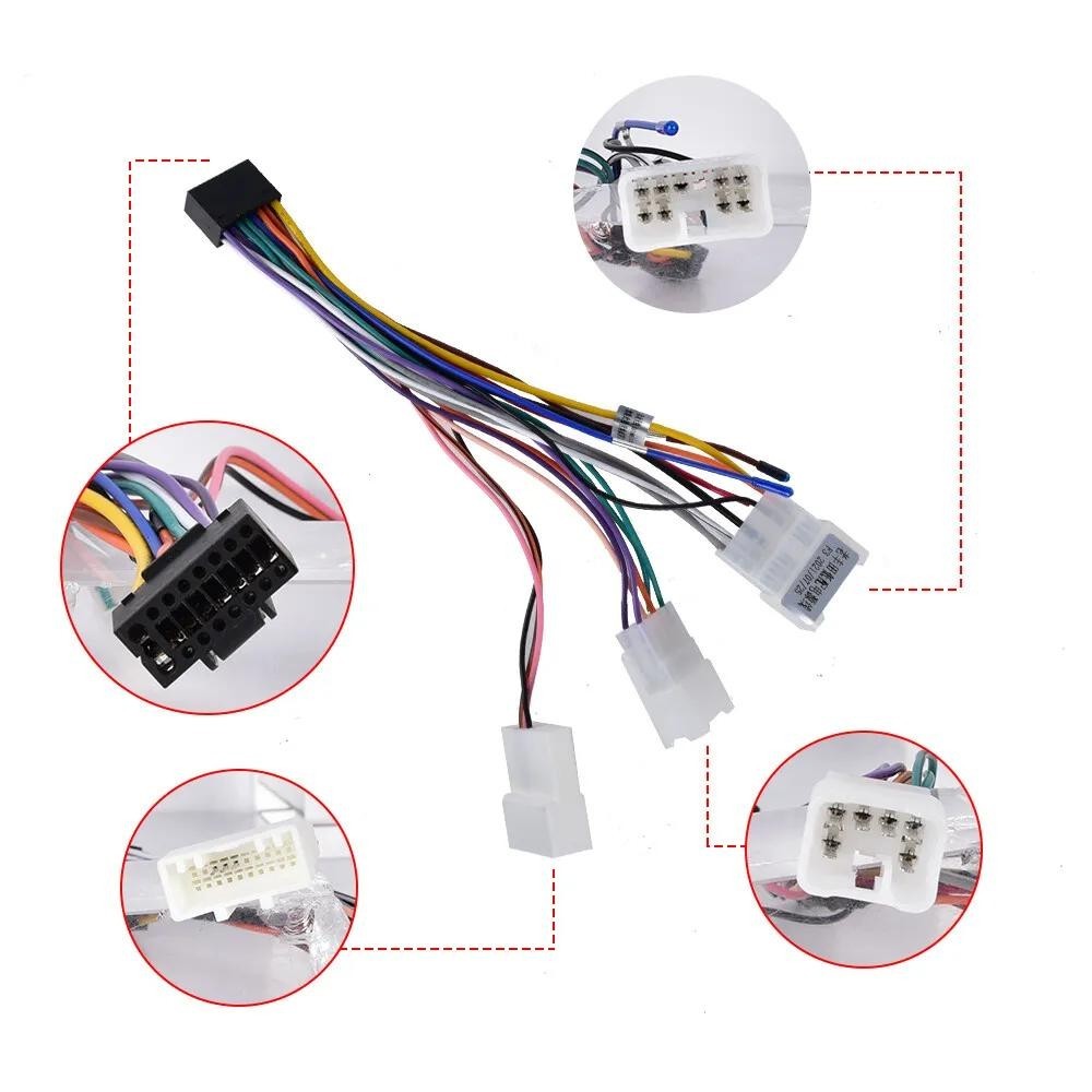 9"QLED Apple Carplay For Toyota Corolla 2003-08 Android 15 Car Stereo Radio GPS