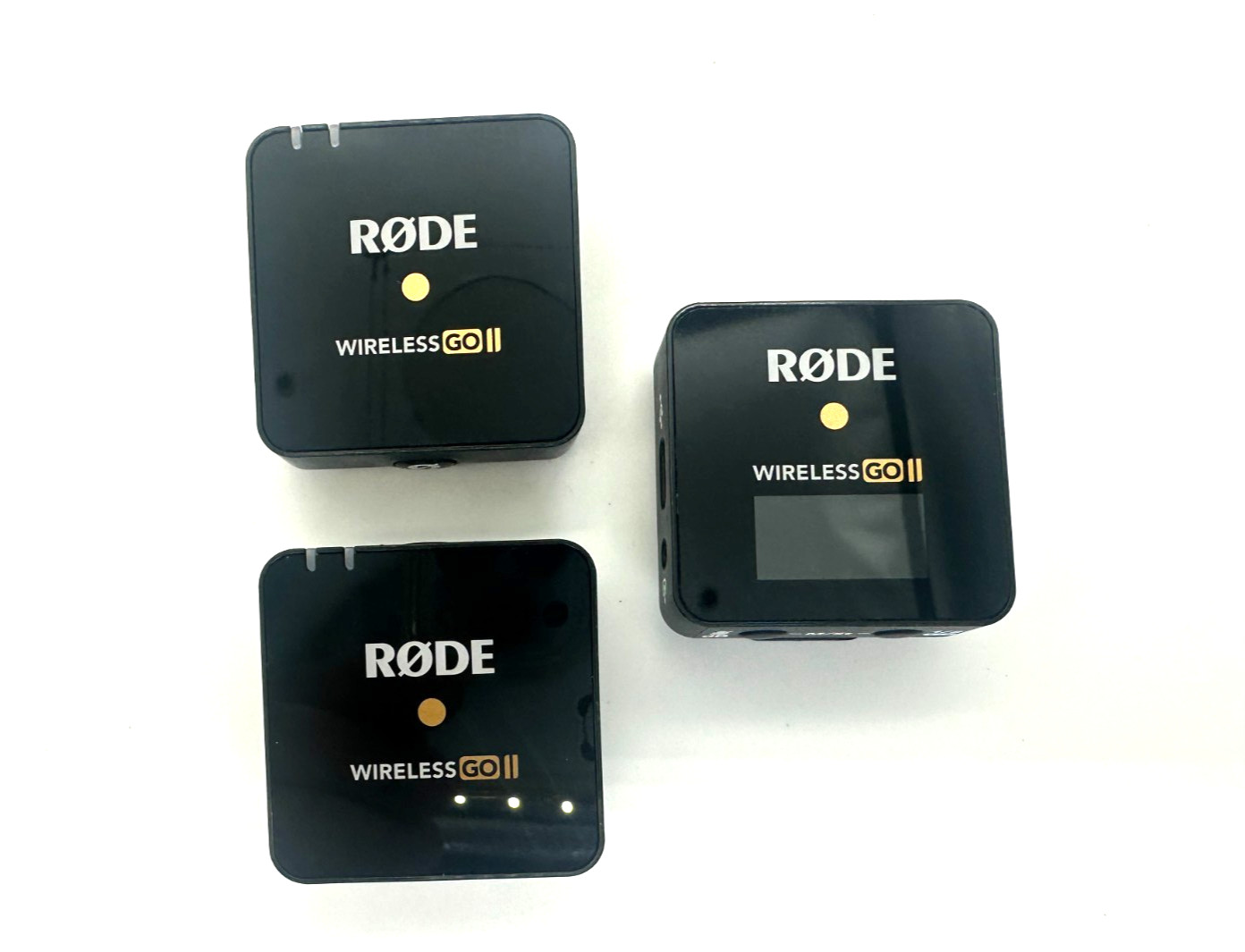 RØDE Wireless GO II Set - 2x Transmitters + 1x Receiver Unit Only, No Accessorie